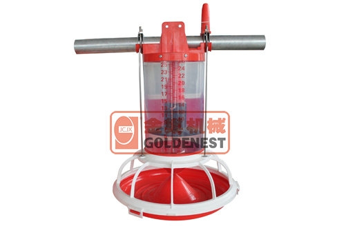 桶式計(jì)量種雞料盤-自動放料裝置